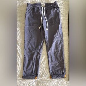 Pact Granite Blue Organic Cotton Pants